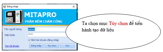 CÀI ĐẶT PHẦN MỀM MÁY CHẤM CÔNG MITA