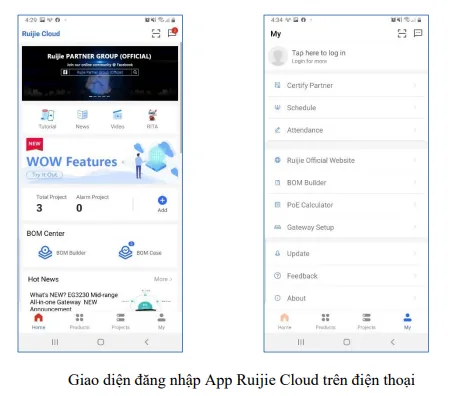 Cài Đặt Bộ Phát Wifi Reyee Qua Ruijie Cloud