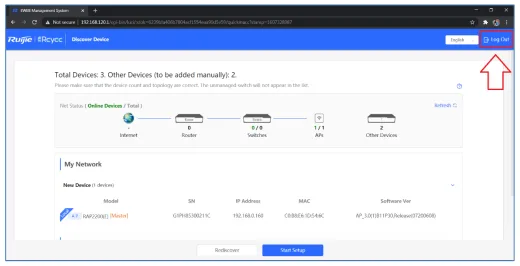 cài đặt bộ phát Wifi Reyee