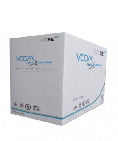 Cáp mạng VCOM CAT5E UTP 24AWG 4PRS