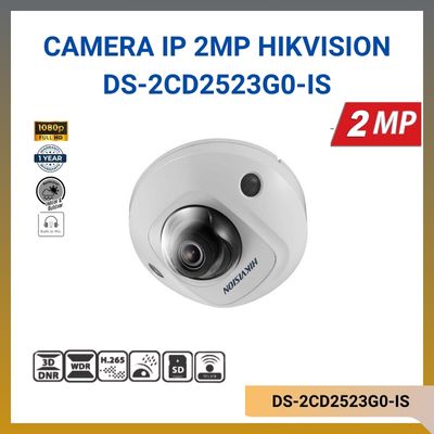 Camera Dome IP 2MP HIKVISION DS-2CD2523G0-IS giá tốt nhất