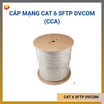 Cáp mạng Cat 6 SFTP DVCOM chính hãng giao hàng toàn quốc giá tốt