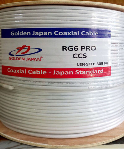 Cáp camera RG6 CCS