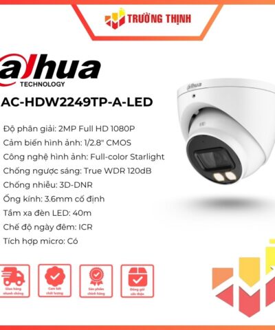 Canera Dahua HAC-HDW2249TP-A-LED