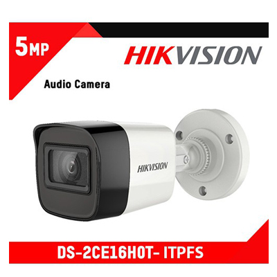 Camera HDTVI 5MP HIKVISION DS-2CE16H0T-ITPFS