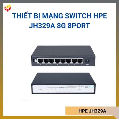 Thiết bị chuyển mạch Switch HPE JH329A 8 port 8G giá tốt