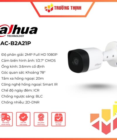 Camera DAHUA HAC-B2A21P