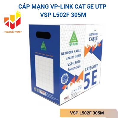 Cáp mạng VP-Link CAT 5E UTP VSP L502F 305M