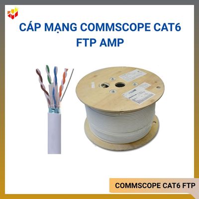 Cáp mạng Commscope Cat6 FTP AMP chống nhiễu chuyên dụng