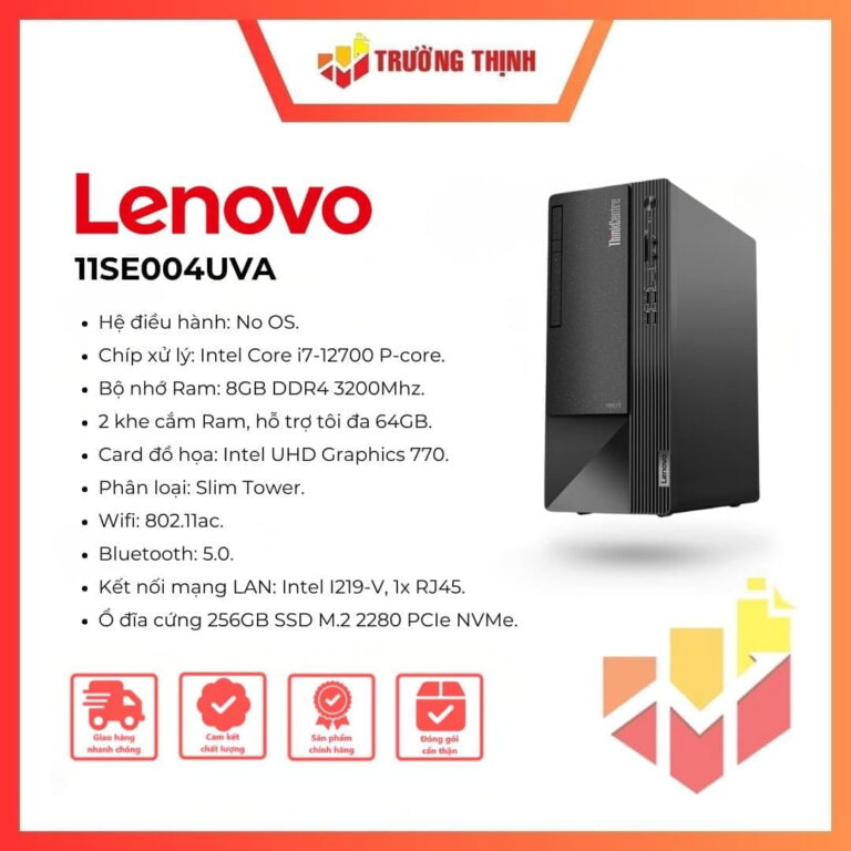 PC Lenovo ThinkCentre neo 50t 11SE004UVA (Đen)