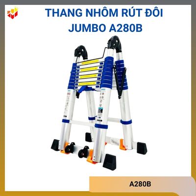 Thang nhôm rút đôi Jumbo A280B