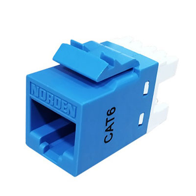 Modular jack Norden Cat6 UTP 122-41P180BL