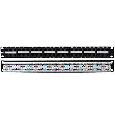 48-Port Patch Panel Alantek 302-201601-48AB