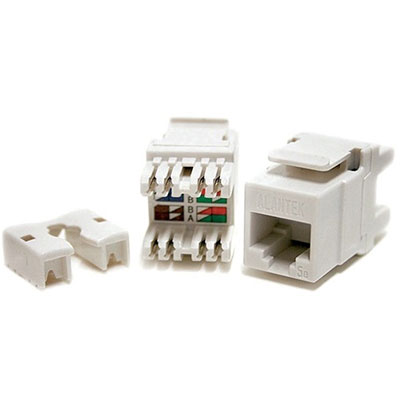Ổ cắm mạng ALANTEK Cat5e 302-202018-WHAB Jack