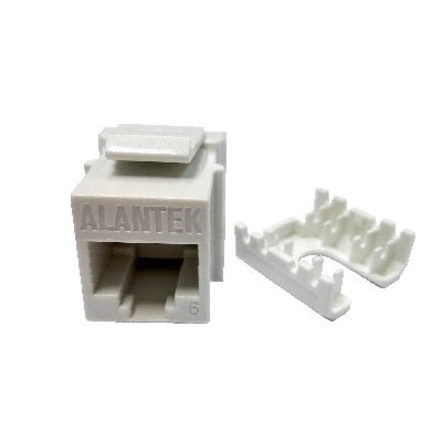 Modular Jack Cat6 UTP Alantek 302-2QX618-WHAB