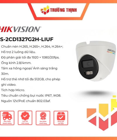 DS-2CD1327G2H-LIUF