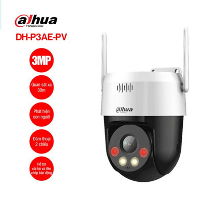 Camera Dahua wifi quay quét 3MP DH-P3AE-PV