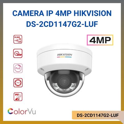 Camera Dome IP có màu 4MP HIKVISION DS-2CD1147G2-LUF
