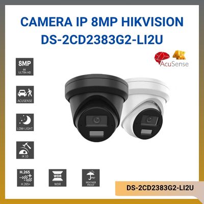 Camera Turret IP 8MP HIKVISION DS-2CD2383G2-LI2U giá tốt