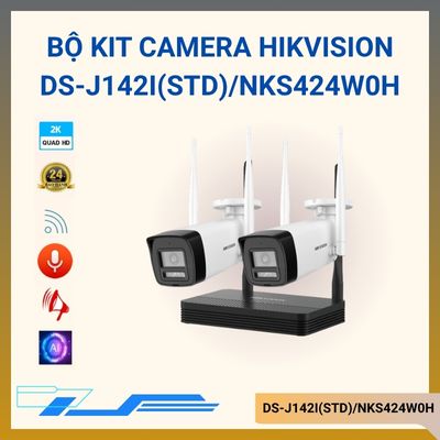 Bộ Kit camera Wifi 4MP HIKVISION DS-J142I(STD)/NKS424W0H