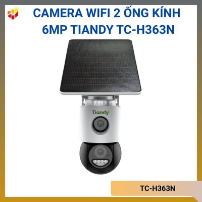CAMERA WIFI 2 ống kính 6MP TIANDY TC-H363N