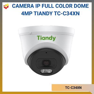 Camera IP Full Color Dome 4MP TIANDY TC-C34XN