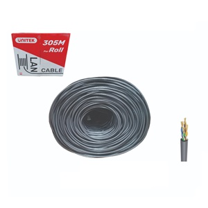 Cáp mạng CAT5 0,48BC 100M GRAY UNITEK C18129AGY