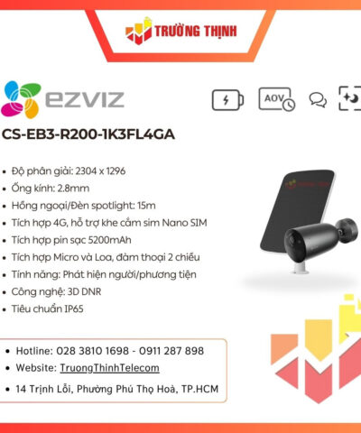 Ezviz CS-EB3-R200-1K3FL4GA