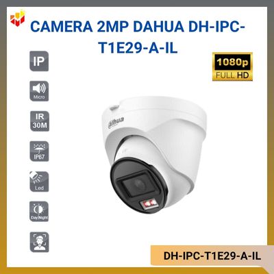 Camera IP ECO 2MP Dahua DH-IPC-T1E29-A-IL