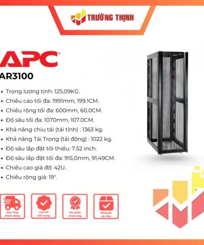 Tủ rack APC SX 42U NetShelter AR3100