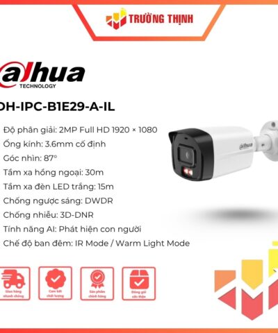 Camera Dahua DH-IPC-B1E29-A-IL