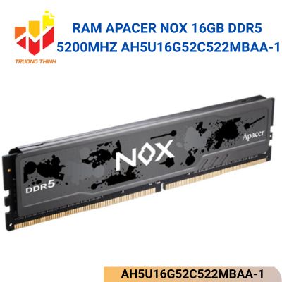 Ram Apacer NOX 16GB DDR5 5200Mhz AH5U16G52C522MBAA-1