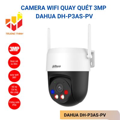 Camera Wifi quay quét 3MP DAHUA DH-P3AS-PV