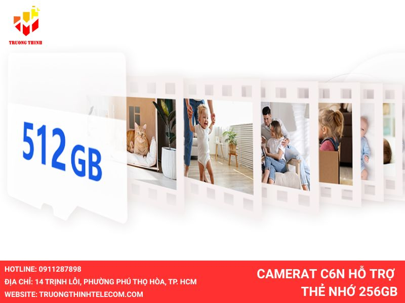 Camerat C6N thẻ nhớ 256GB
