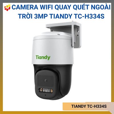 Camera Wifi quay quét ngoài trời 3MP TIANDY TC-H334S