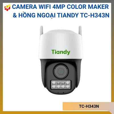Camera Wifi TIANDY TC-H343Nngoài trời 4MP Color Maker & hồng ngoại