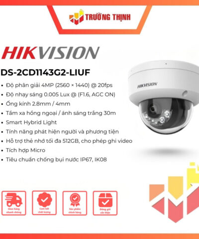 Camera Hikvision DS-2CD1143G2-LIUF