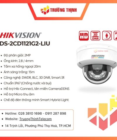 Camera Hikvision DS-2CD1121G2-LIU