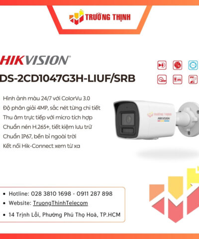 Camera Hikvision DS-2CD1047G3H-LIUF/SRB