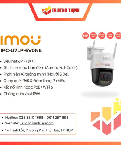 Camera Wifi IMOU TITAN PRO IPC-U7LP-6V0NE 6MP 3K+