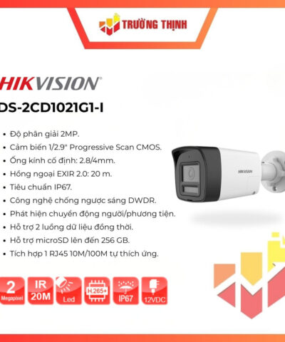 camera Hikvision DS-2CD1021G1-I