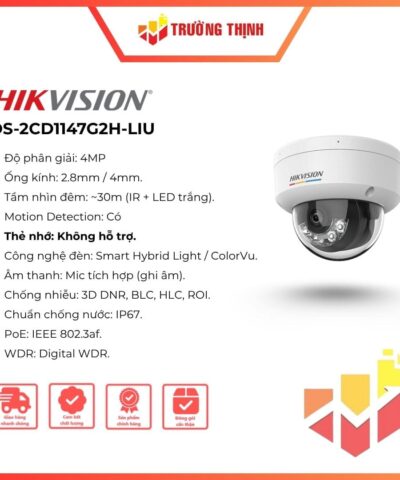 Camera Hikvision DS-2CD1147G2H-LIU