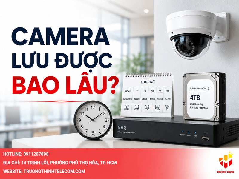 Camera lưu được bao lâu? Giải đáp chi tiết thắc mắc