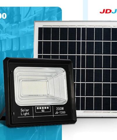 Đèn pha năng lượng mặt trời JD T200 New Mono