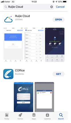 App Ruijie Cloud