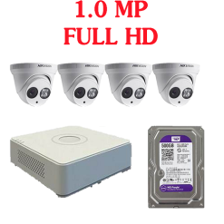 Lắp Đặt Trọn Bộ 4 Camera HIKVISION CCTV 2CE564C0T