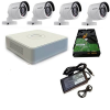 Lắp Đặt Trọn Bộ 4 Camera HIKVISION CCTV 2CE164C0T