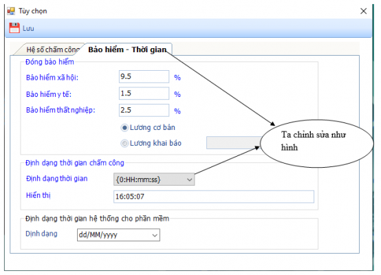 LỖI SAI ĐỊNH DẠNG GIỜ PHÚT GIÂY