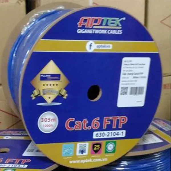 Cáp mạng APTEK CAT.6 FTP 305m 630-2104-1