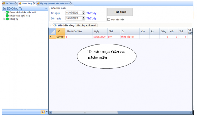 LỖI KHÔNG TÍNH ĐƯỢC CÔNG
